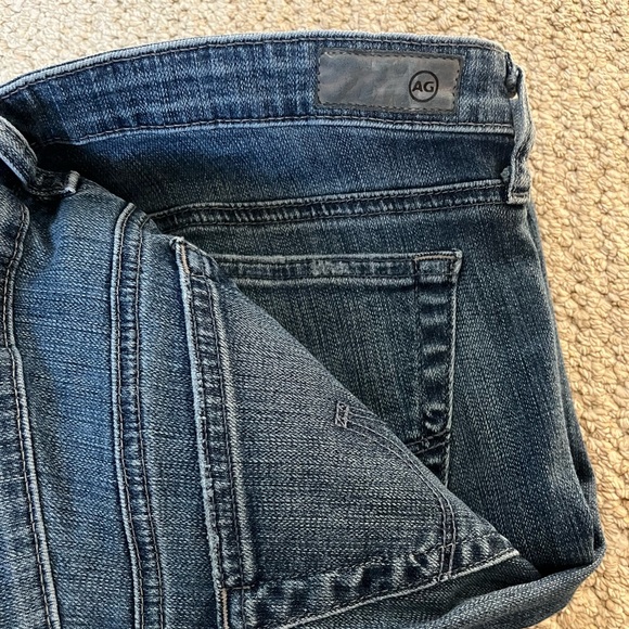 Ag Adriano Goldschmied stilt roll up blue jeans size 30 - Picture 7 of 14